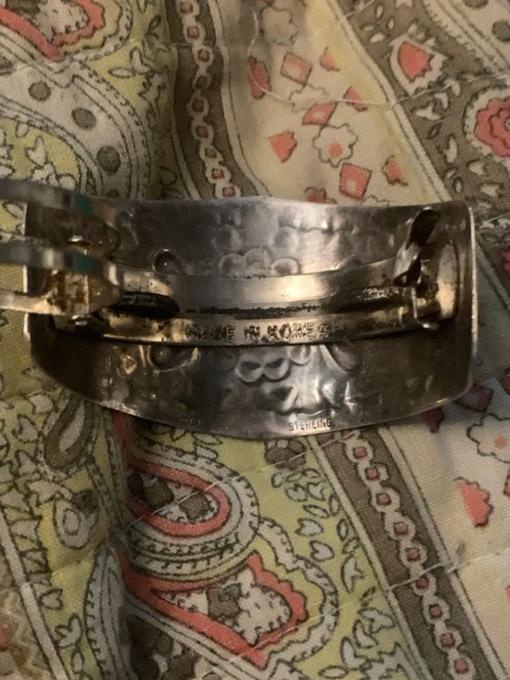 Zuni Andrew Dewa Sterling Hair Ponytail Holder 26.73 grams